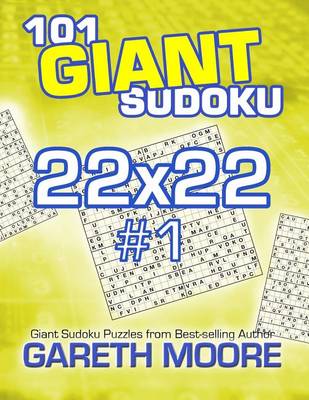 Book cover for 101 Giant Sudoku 22x22 #1