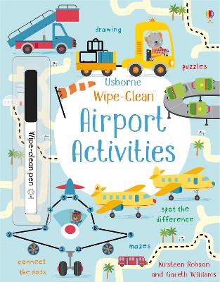 Book cover for Wipe-Clean Airport Activities