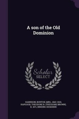 Cover of A Son of the Old Dominion