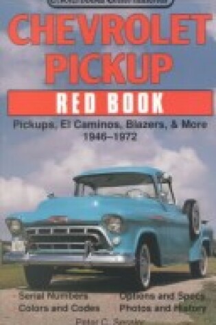 Cover of Chevrolet Pickup Red Book