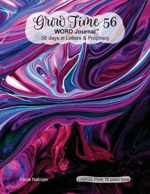 Book cover for Grow Time 56 WORD Journal