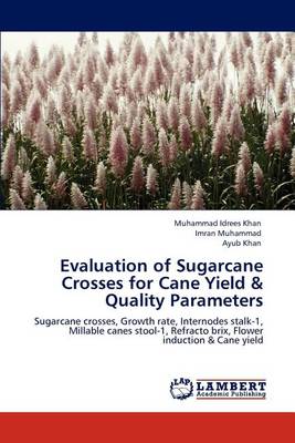 Book cover for Evaluation of Sugarcane Crosses for Cane Yield & Quality Parameters