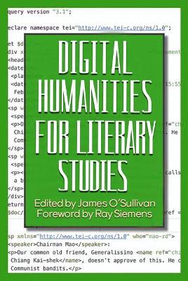 Book cover for Digital Humanities for Literary Studies