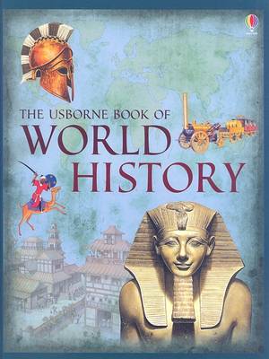 Book cover for The Usborne Book of World History