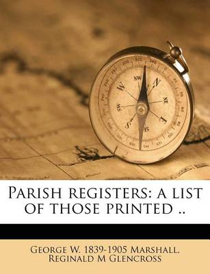 Book cover for Parish Registers