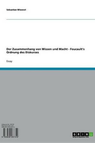 Cover of Der Zusammenhang Von Wissen Und Macht