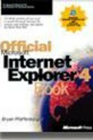 Cover of Official Microsoft Internet Explorer 4.0