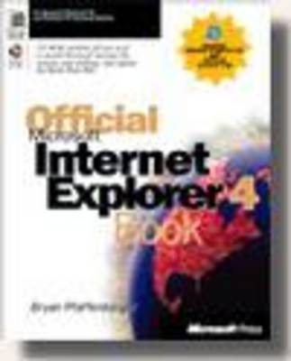 Book cover for Official Microsoft Internet Explorer 4.0
