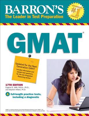 Book cover for Barron's New Gmat, 17th Edition