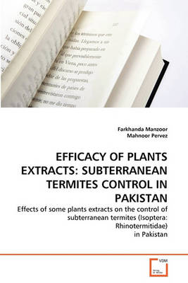 Book cover for Efficacy of Plants Extracts