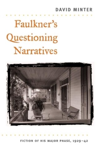 Cover of Faulkner's Questioning Narratives