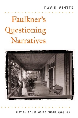 Book cover for Faulkner's Questioning Narratives