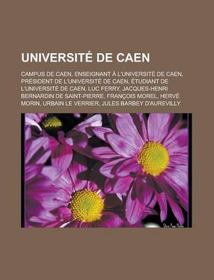 Book cover for Universite de Caen