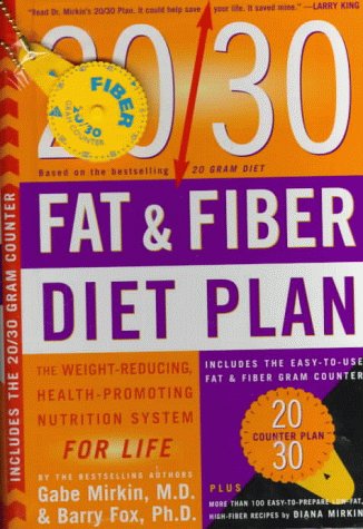 Book cover for 20/30 Fat and Fibre Diet Plan