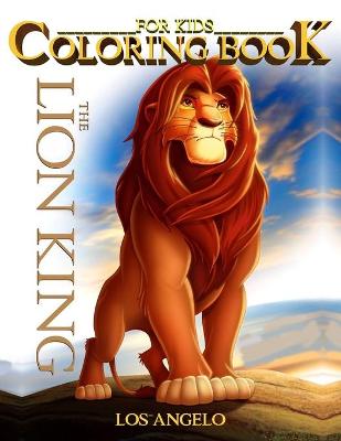 Book cover for Lion King Coloring Book for Kids