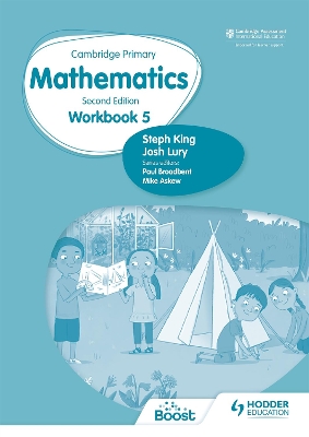 Book cover for Cambridge Primary Mathematics Workbook 5 Second Edition