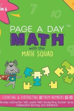 Cover of Page a Day Math Subtraction & Counting Book 11