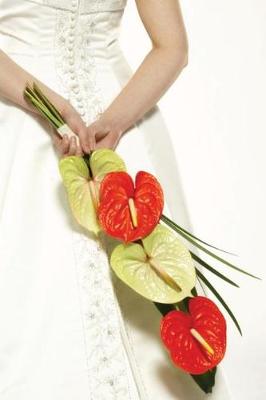 Cover of Wedding Journal Wedding Flowers Held Down