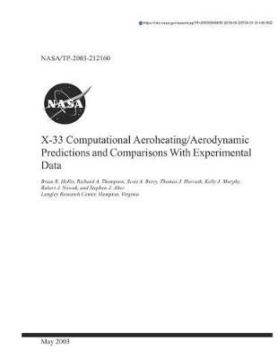 Book cover for X-33 Computational Aeroheating/Aerodynamic Predictions and Comparisons with Experimental Data