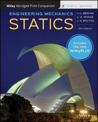 Book cover for Engineering Mechanics: Statics, 9e Wileyplus Nextgen Card with Loose-Leaf Print Companion Set