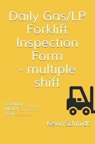 Cover of Daily Gas/LP Forklift Inspection Form - Simplified