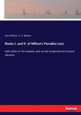 Book cover for Books I. and II. of Milton's Paradise Lost