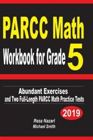 Cover of PARCC Math Workbook for Grade 5