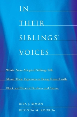 Book cover for In Their Siblings’ Voices