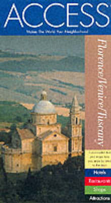 Book cover for Venice, Florence and Tuscany