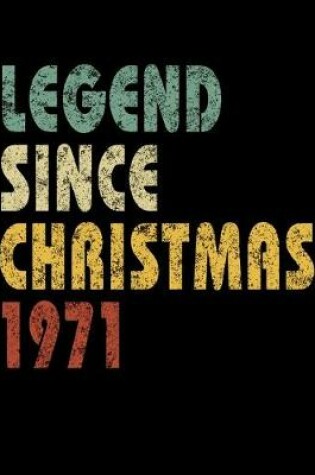 Cover of Legend Since Christmas 1971