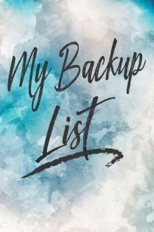 Cover of My Backup List