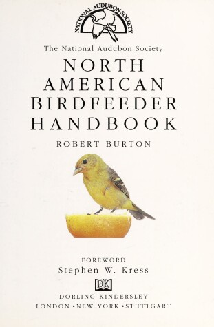 Book cover for National Audubon Society North American Birdfeeder
