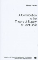 Cover of A Contribution to the Theory of Supply at Joint Cost