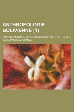 Cover of Anthropologie Bolivienne (1)