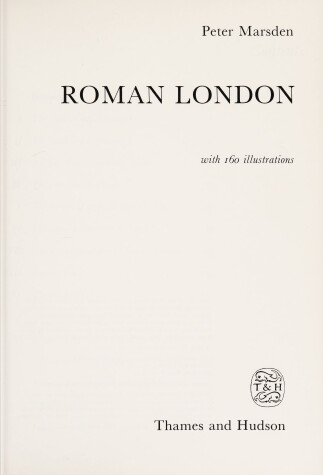 Book cover for Roman London