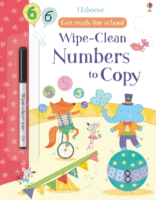 Cover of Wipe-clean Numbers to Copy