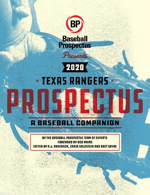 Book cover for Texas Rangers 2020