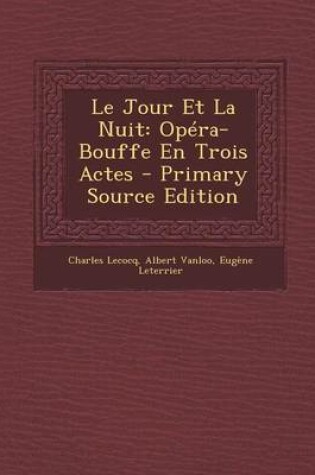 Cover of Le Jour Et La Nuit