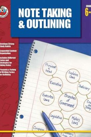 Cover of Note Taking & Outlining Grades 6-8