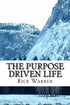 Book cover for The Purpose Driven Life