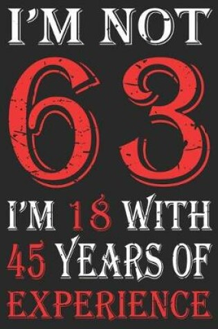 Cover of I'm Not 63