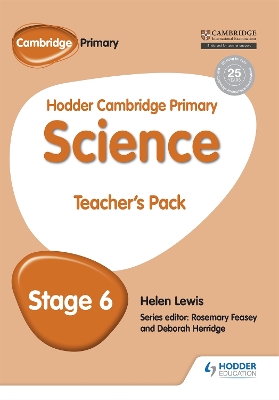 Book cover for Hodder Cambridge Primary Science Teacher's Pack 6