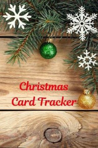 Cover of Christmas Card Tracker