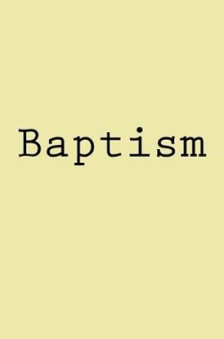 Cover of Baptism