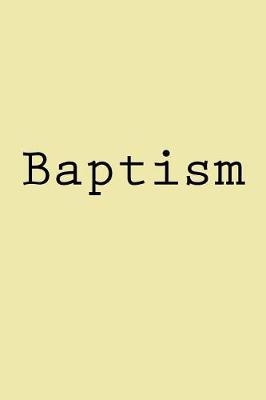 Book cover for Baptism