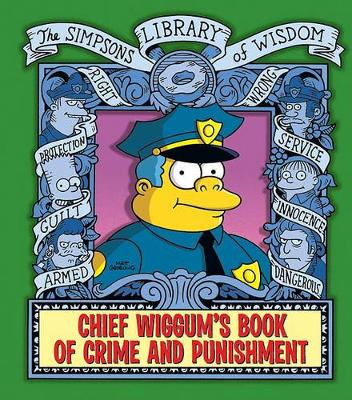 Book cover for Chief Wiggum's Book of Crime and Punishment