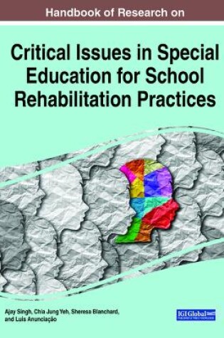 Cover of Handbook of Research on Critical Issues in Special Education for School Rehabilitation Practices