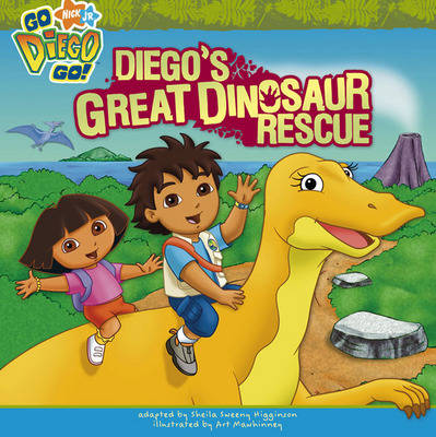 Book cover for Diego's Great Dinosaur Rescue