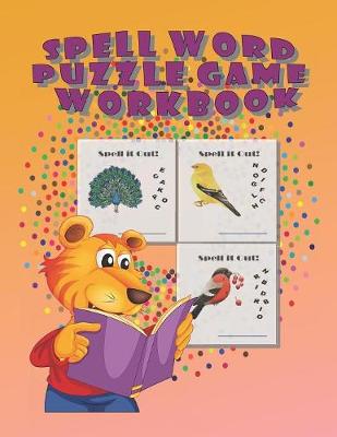 Book cover for Spell Word Puzzle Game Workbook