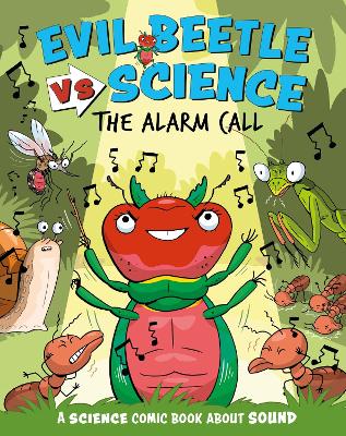 Book cover for Evil Beetle Versus Science: The Alarm Call